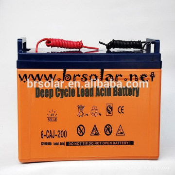 Cheap Solar Gelled batería 12 V 200AH